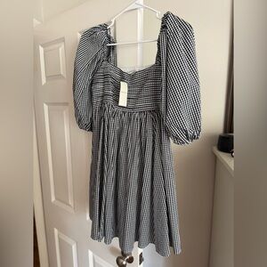Abercrombie & Fitch Gingham Dress Size Medium